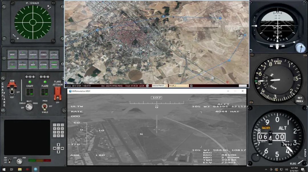MVRsimulation將Varjo XR-3頭顯到集成到飛行任務訓練器-9207