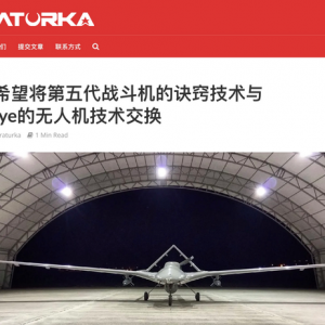 不愧是油管五常，土媒：中國想用5代機換無人機技術，土沒看上