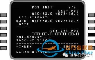 圖文詳解波音737NG飛機(jī)慣導(dǎo)校準(zhǔn)的五種方法-558 圖文詳解波音737NG飛機(jī)慣導(dǎo)校準(zhǔn)的五種方法-558