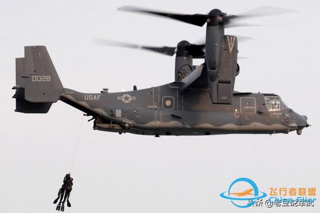 另類“魚鷹”：美國空軍特種作戰部隊的CV-22B傾轉旋翼機-5234