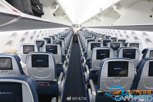 帶窗戶的衛生間？體驗達美航空A220客機-3012